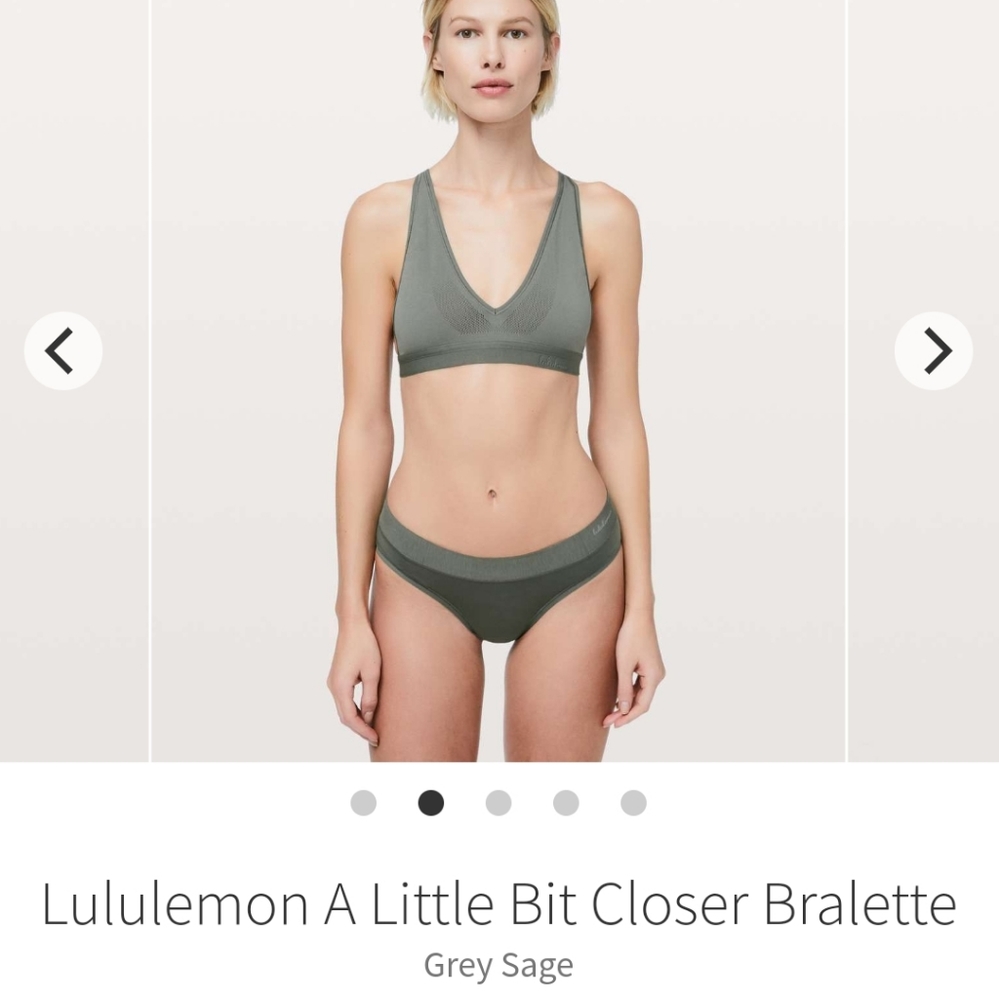 Lululemon A Little Bit Closer Bralette